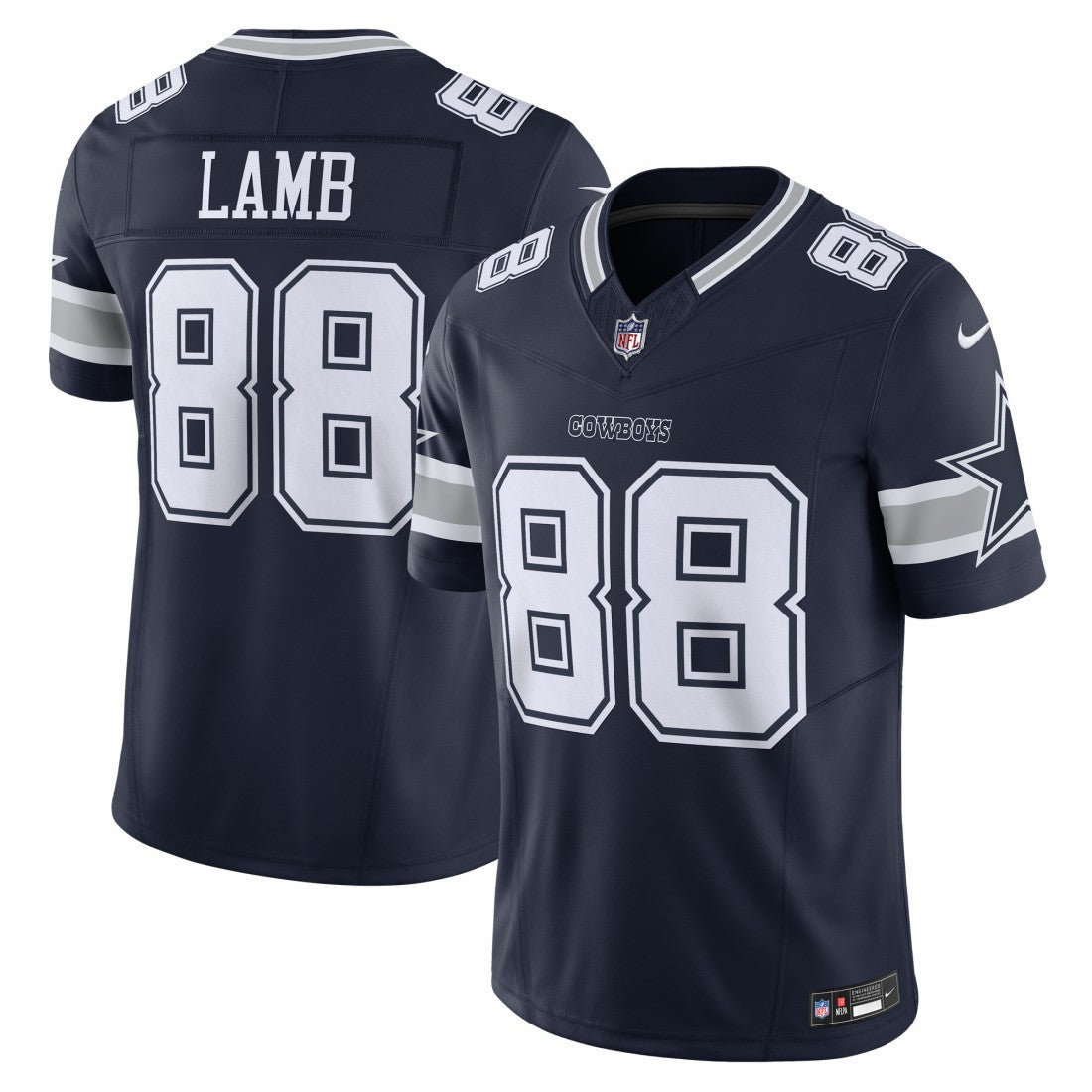 Dallas Cowboys Nike CeeDee Lamb  Vapor F.U.S.E. Limited Jersey