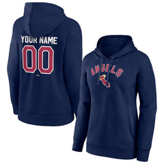 California Angels Women's Personalized Cooperstown Collection Winning Streak Pullover Hoodie | MLB Sale