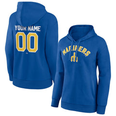 Seattle Mariners Women's Personalized Cooperstown Collection Winning Streak Pullover Hoodie | MLB Outlet