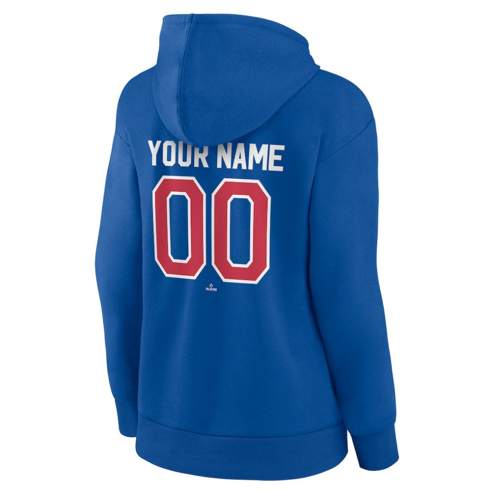 Texas Rangers Women's Personalized Cooperstown Collection Winning Streak Pullover Hoodie | MLB US