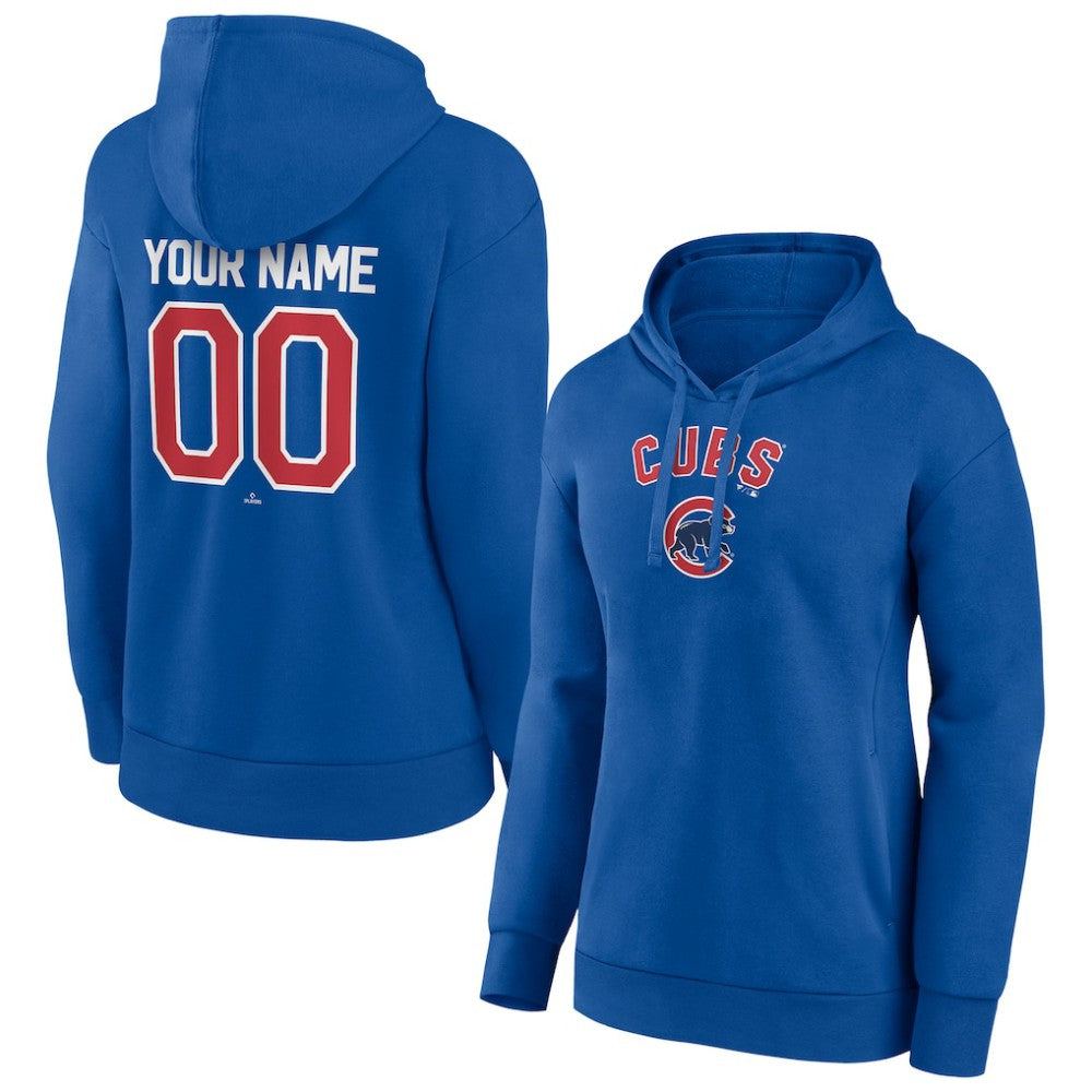 Chicago Cubs Women's Personalized Team Winning Streak Pullover Hoodie | MLB Online