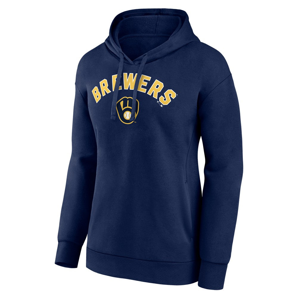 Milwaukee Brewers Women's Personalized Team Winning Streak Pullover Hoodie | MLB Shop
