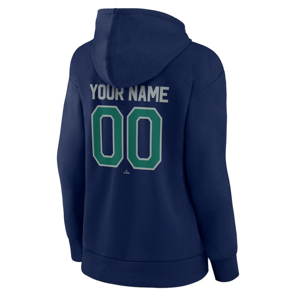 Seattle Mariners Women's Personalized Team Winning Streak Pullover Hoodie | MLB For sale