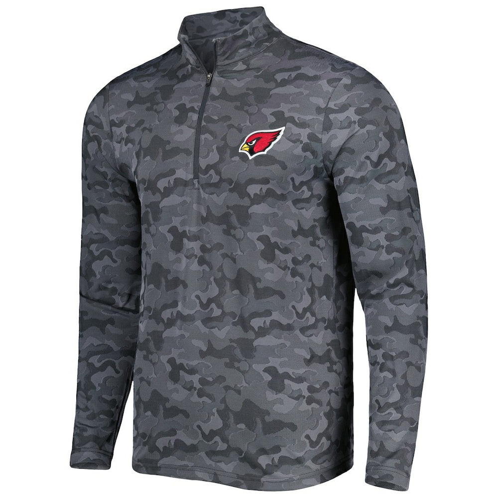 Arizona Cardinals  Antigua Brigade Quarter-Zip Sweatshirt