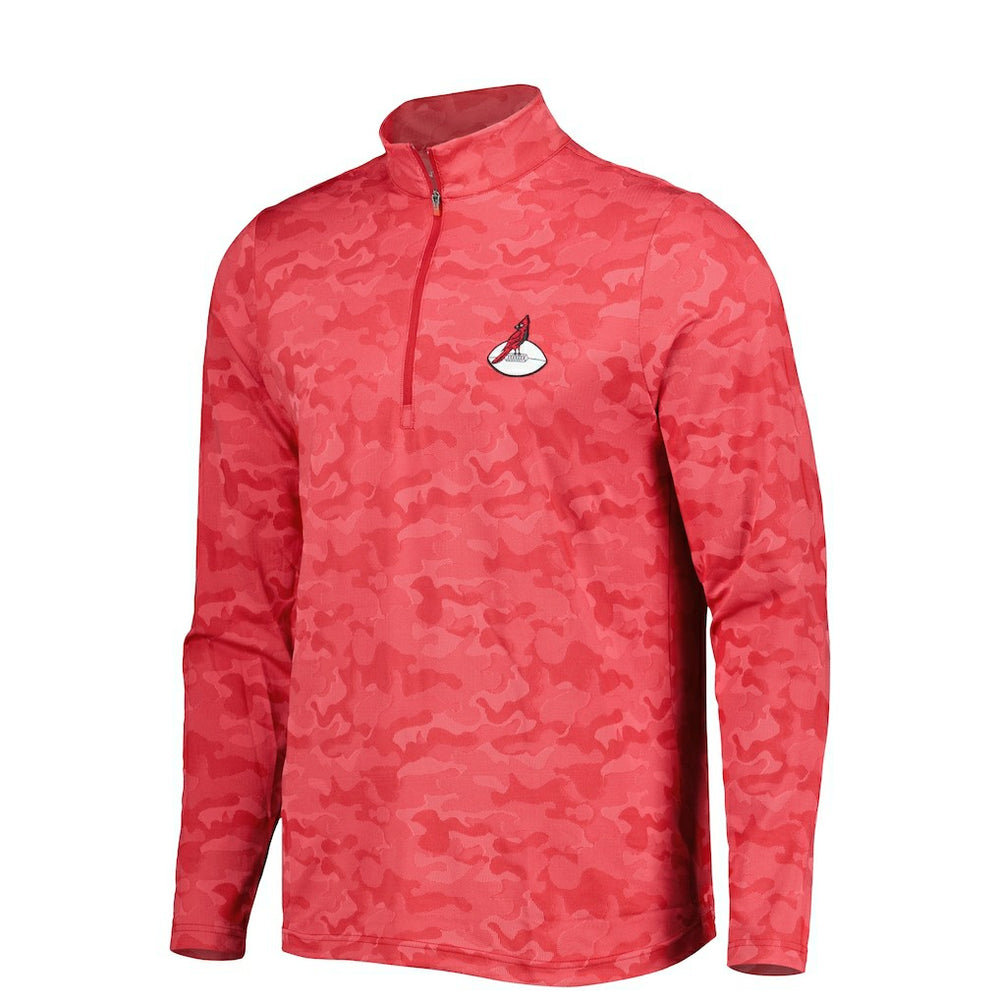 Arizona Cardinals  Antigua Brigade Throwback Quarter-Zip Top