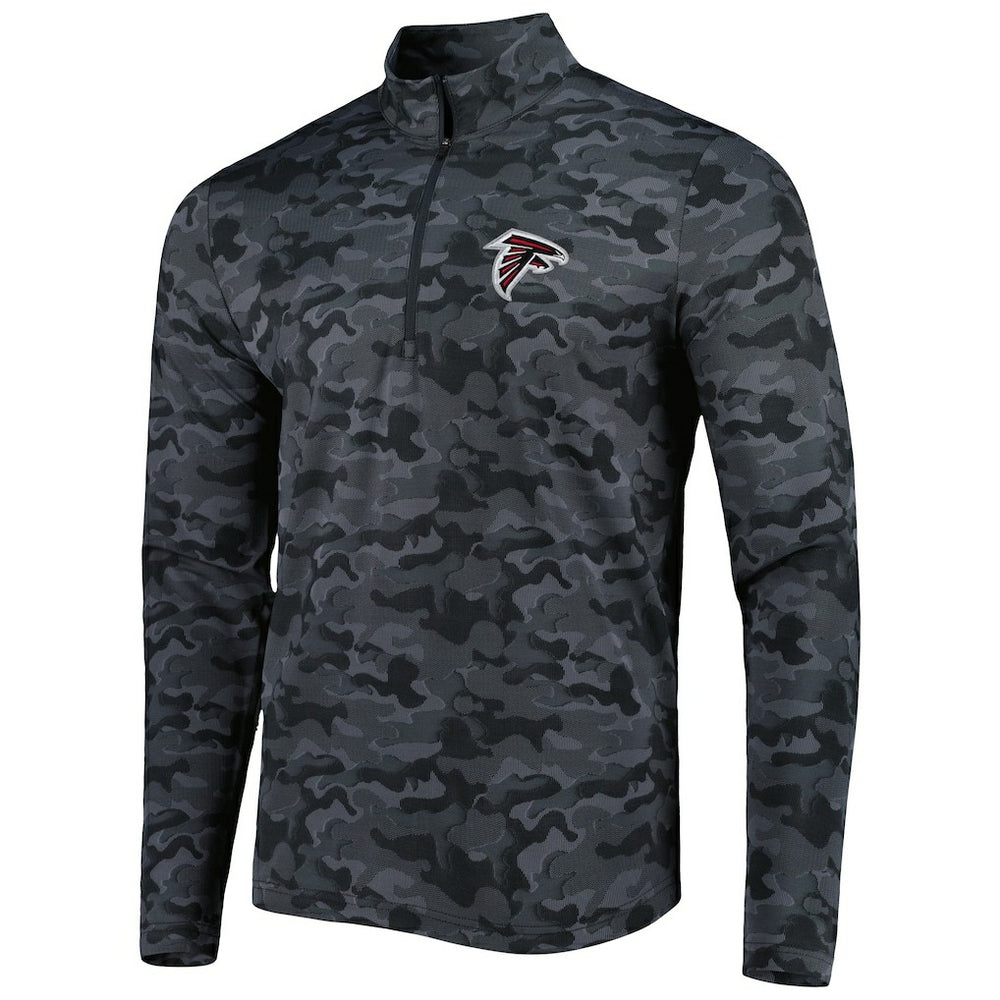 Atlanta Falcons  Antigua Brigade Quarter-Zip Sweatshirt