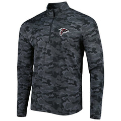 Atlanta Falcons  Antigua Brigade Quarter-Zip Sweatshirt