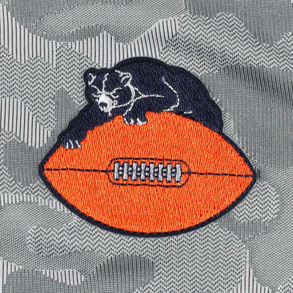 Chicago Bears  Antigua Brigade Throwback Quarter-Zip Top