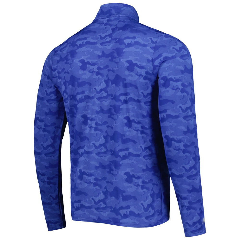 Denver Broncos  Antigua Brigade Throwback Quarter-Zip Top