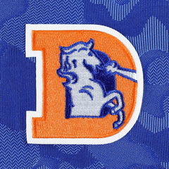 Denver Broncos  Antigua Brigade Throwback Quarter-Zip Top