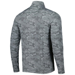 Miami Dolphins  Antigua Brigade Throwback Quarter-Zip Top