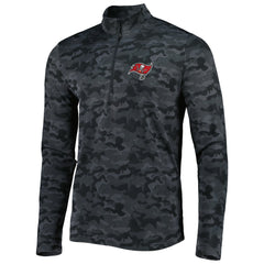 Tampa Bay Buccaneers  Antigua Brigade Quarter-Zip Sweatshirt