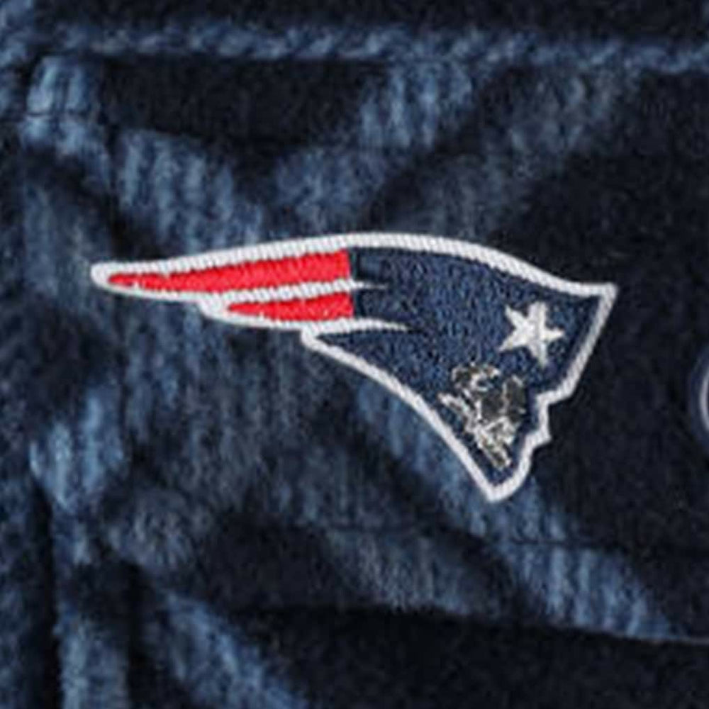 New England Patriots  Antigua Industry Flannel Button-Up Shirt Jacket