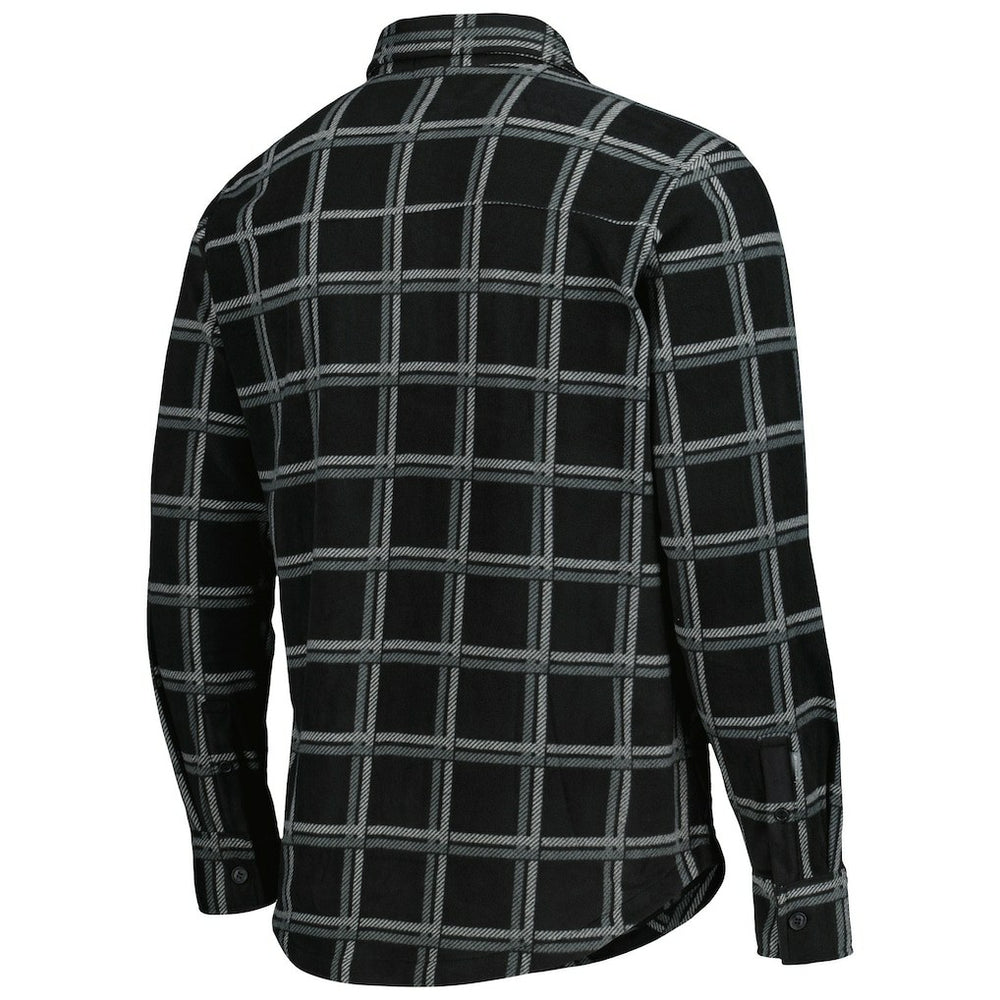 Las Vegas Raiders  Antigua Industry Flannel Button-Up Shirt Jacket