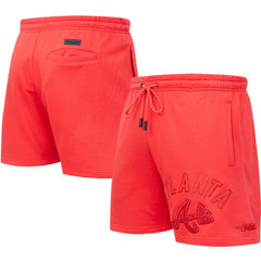 Atlanta Braves Pro Standard Triple Red Classic Shorts | MLB New