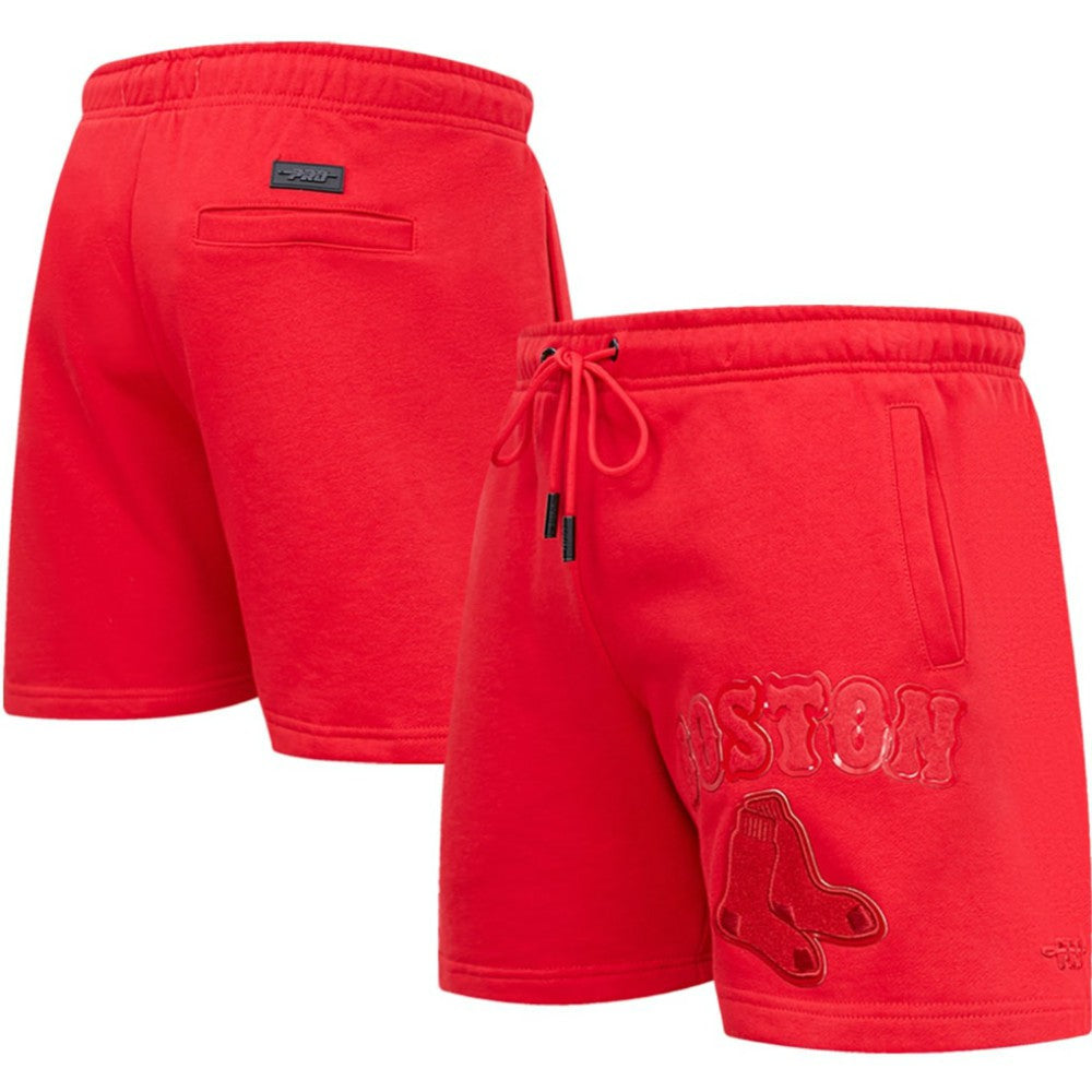 Boston Red Sox Pro Standard Triple Red Classic Shorts | MLB New