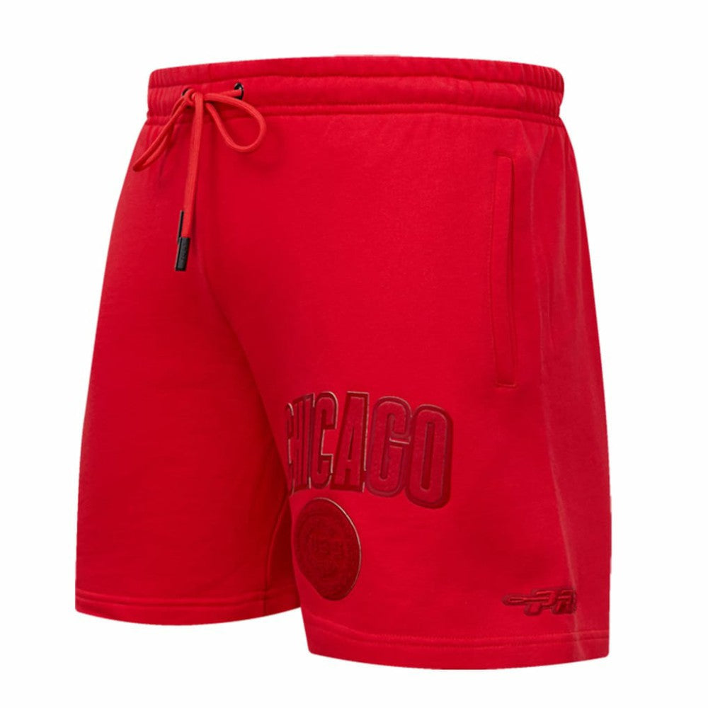 Chicago Cubs Pro Standard Triple Red Classic Shorts | MLB Shop