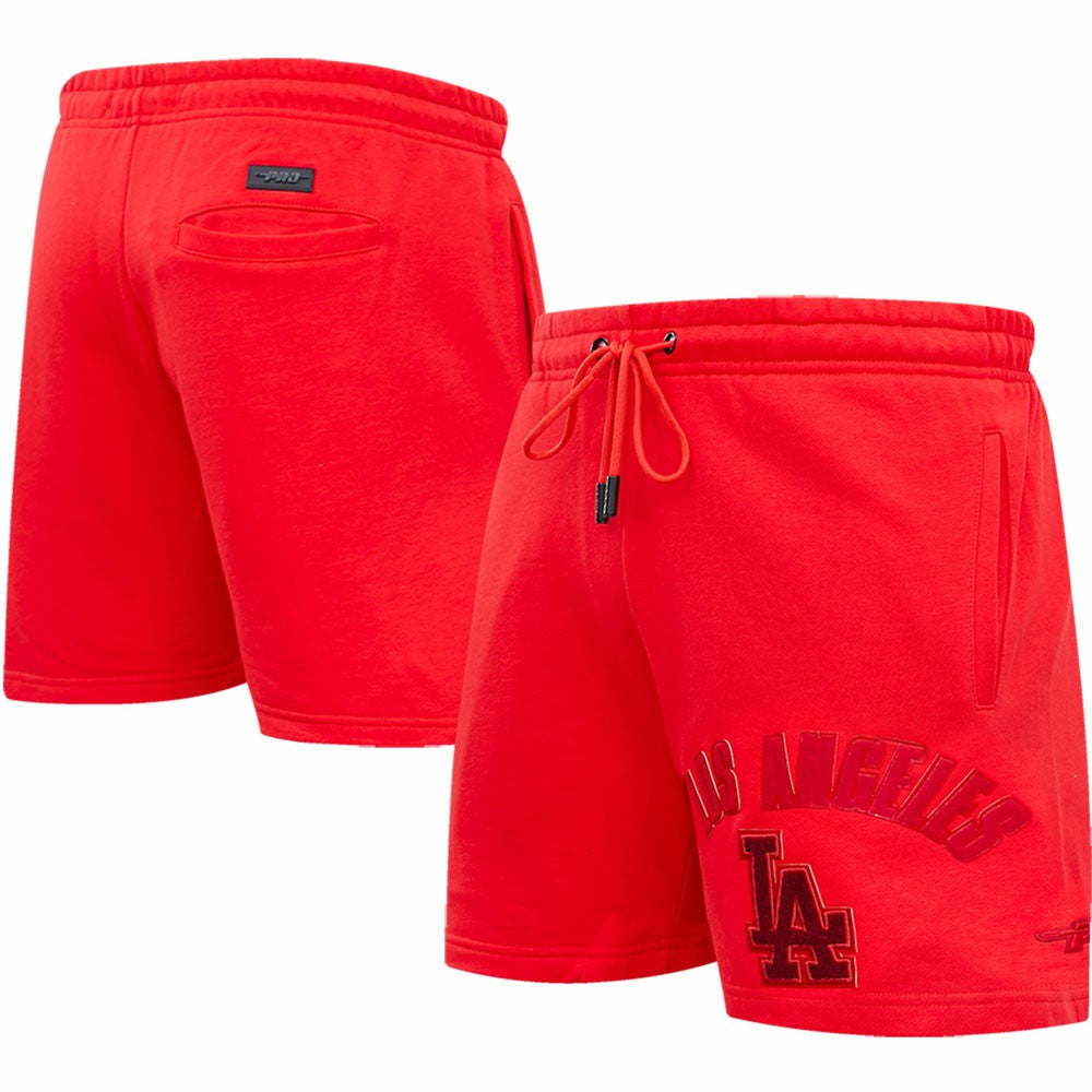 Los Angeles Dodgers Pro Standard Triple Red Classic Shorts | MLB Sale