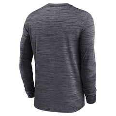 Las Vegas Raiders Nike Sideline Team Velocity Performance Long Sleeve T-Shirt