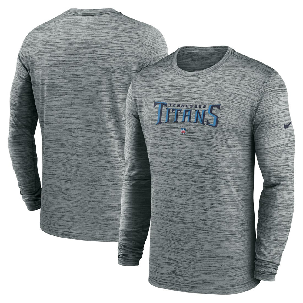 Tennessee Titans Nike Sideline Team Velocity Performance Long Sleeve T-Shirt
