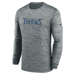 Tennessee Titans Nike Sideline Team Velocity Performance Long Sleeve T-Shirt