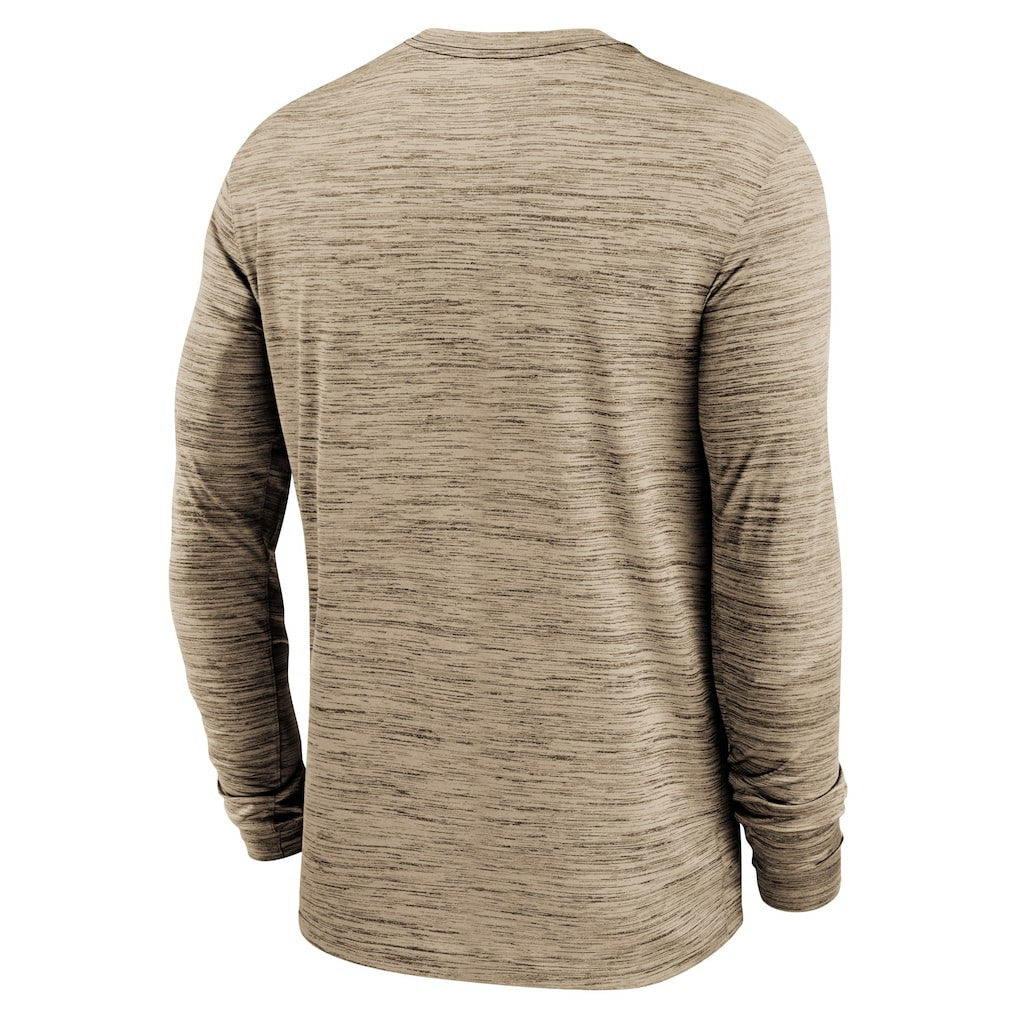 Cleveland Browns Nike Sideline Team Velocity Performance Long Sleeve T-Shirt