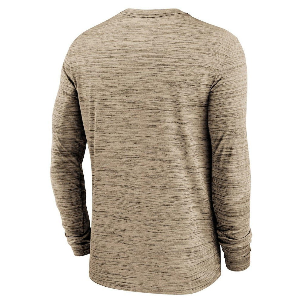 Cleveland Browns Nike Sideline Team Velocity Performance Long Sleeve T-Shirt
