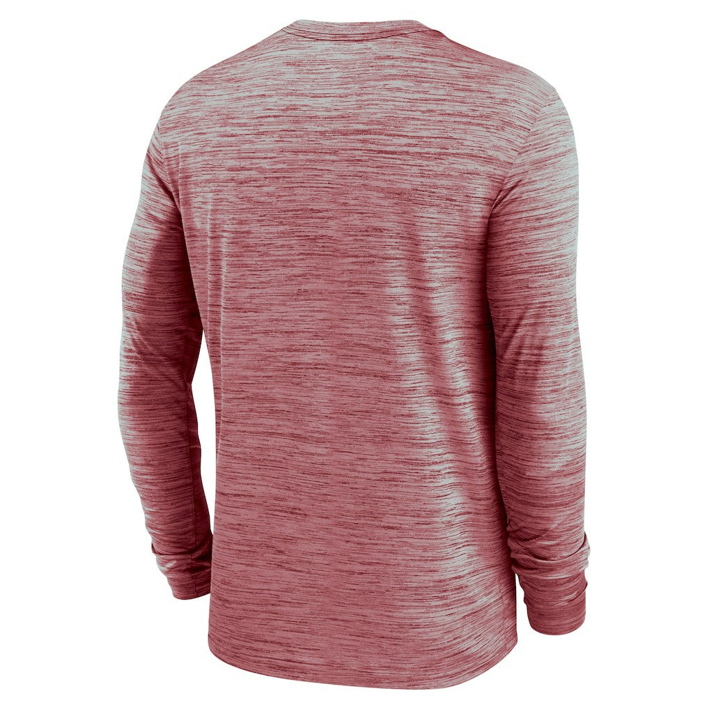 Arizona Cardinals Nike Sideline Team Velocity Performance Long Sleeve T-Shirt