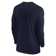 Tennessee Titans Nike Sideline Coach Performance Long Sleeve T-Shirt