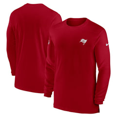 Tampa Bay Buccaneers Nike Sideline Coach Performance Long Sleeve T-Shirt