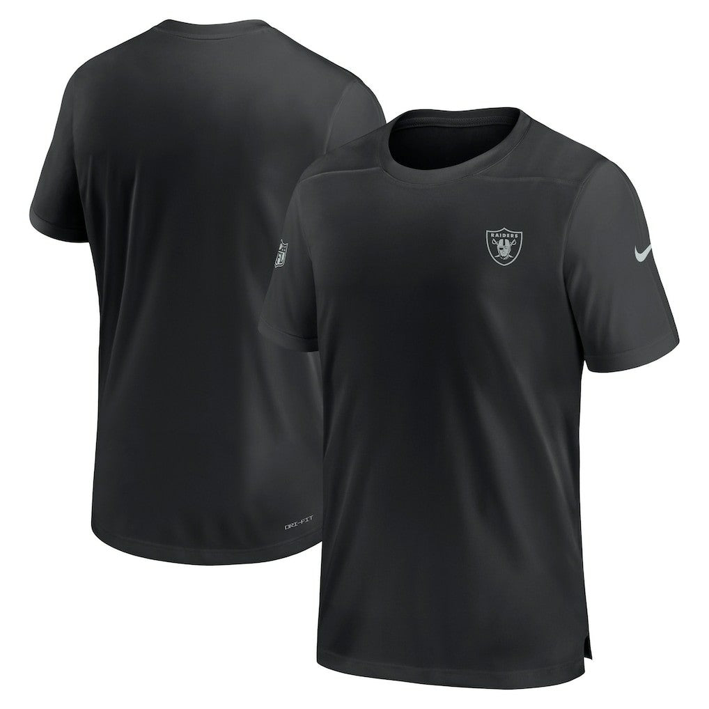 Las Vegas Raiders Nike Sideline Coach Performance T-Shirt