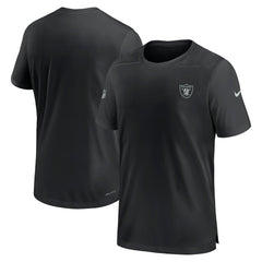 Las Vegas Raiders Nike Sideline Coach Performance T-Shirt