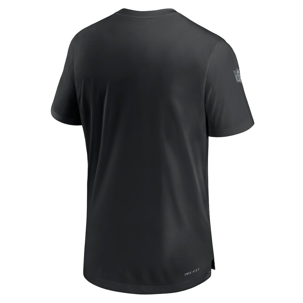 Las Vegas Raiders Nike Sideline Coach Performance T-Shirt
