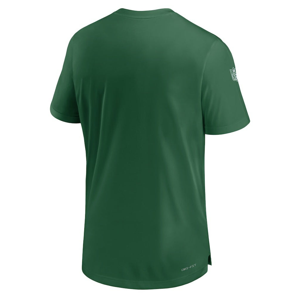 New York Jets Nike Sideline Coach Performance T-Shirt