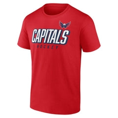 Washington Capitals Fanatics Wordmark Two-Pack T-Shirt Set Outlet