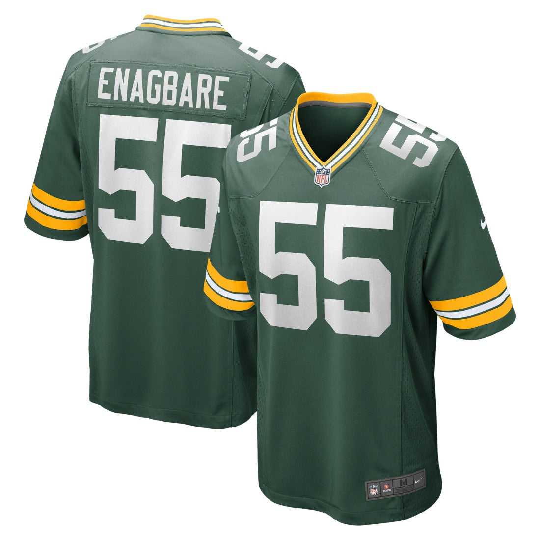 Green Bay Packers Nike Kingsley Enagbare  Game Player Jersey