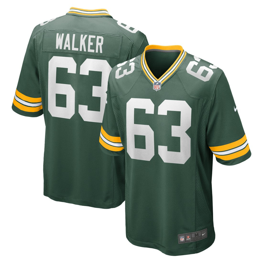 Green Bay Packers Nike Rasheed Walker  Game Player Jersey