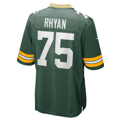 Green Bay Packers Nike Sean Rhyan  Game Player Jersey