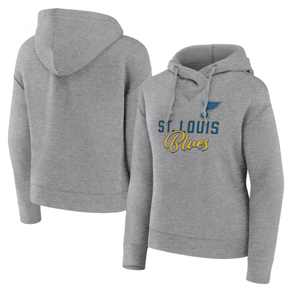 St. Louis Blues Fanatics Women's Script Favorite Pullover Hoodie Online