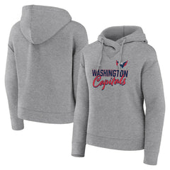 Washington Capitals Fanatics Women's Script Favorite Pullover Hoodie On Sale