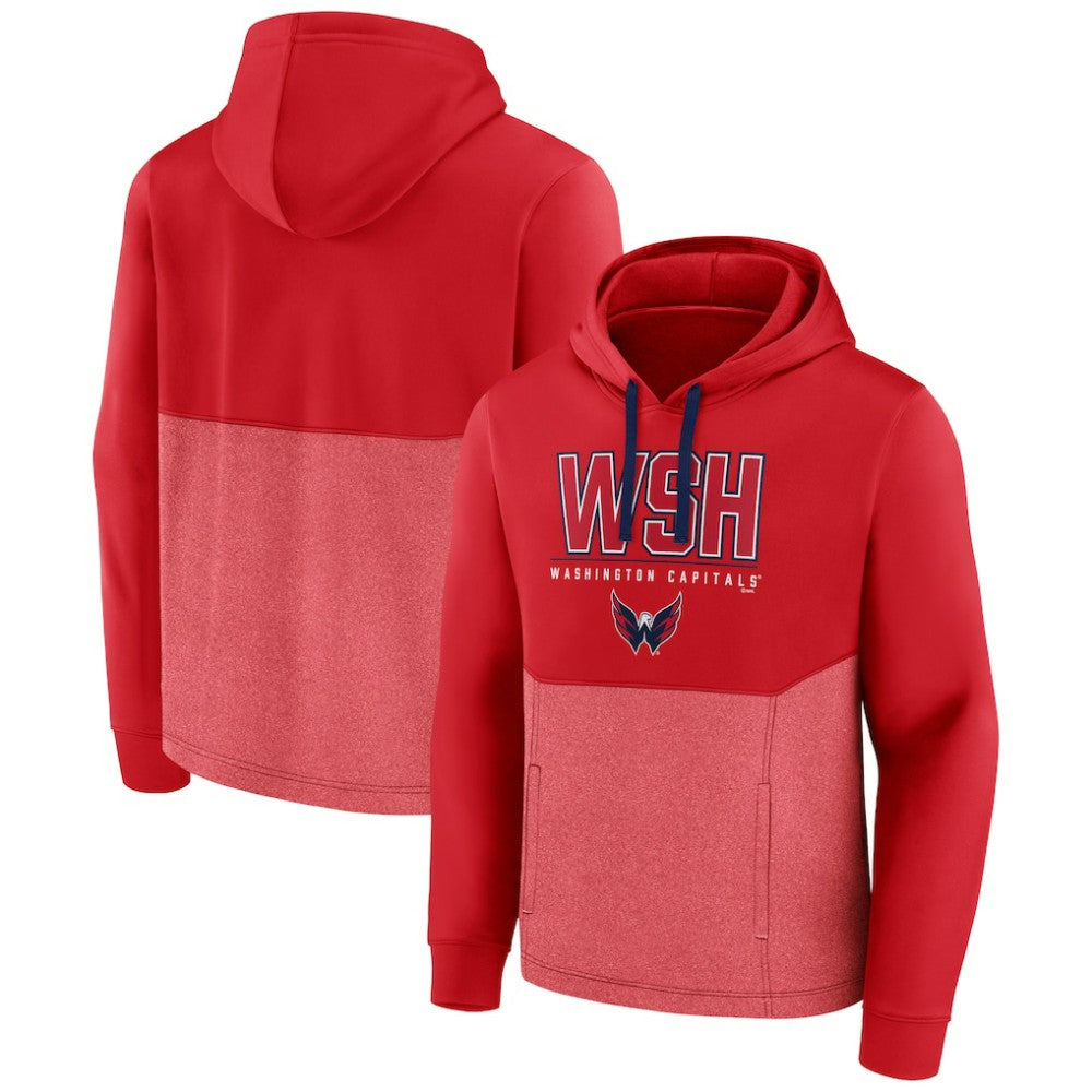 Washington Capitals Fanatics Successful Tri-Blend Pullover Hoodie For Sale