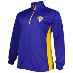 Los Angeles Rams  Big & Tall Quarter-Zip Top