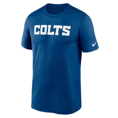 Indianapolis Colts Nike Legend Wordmark Performance T-Shirt