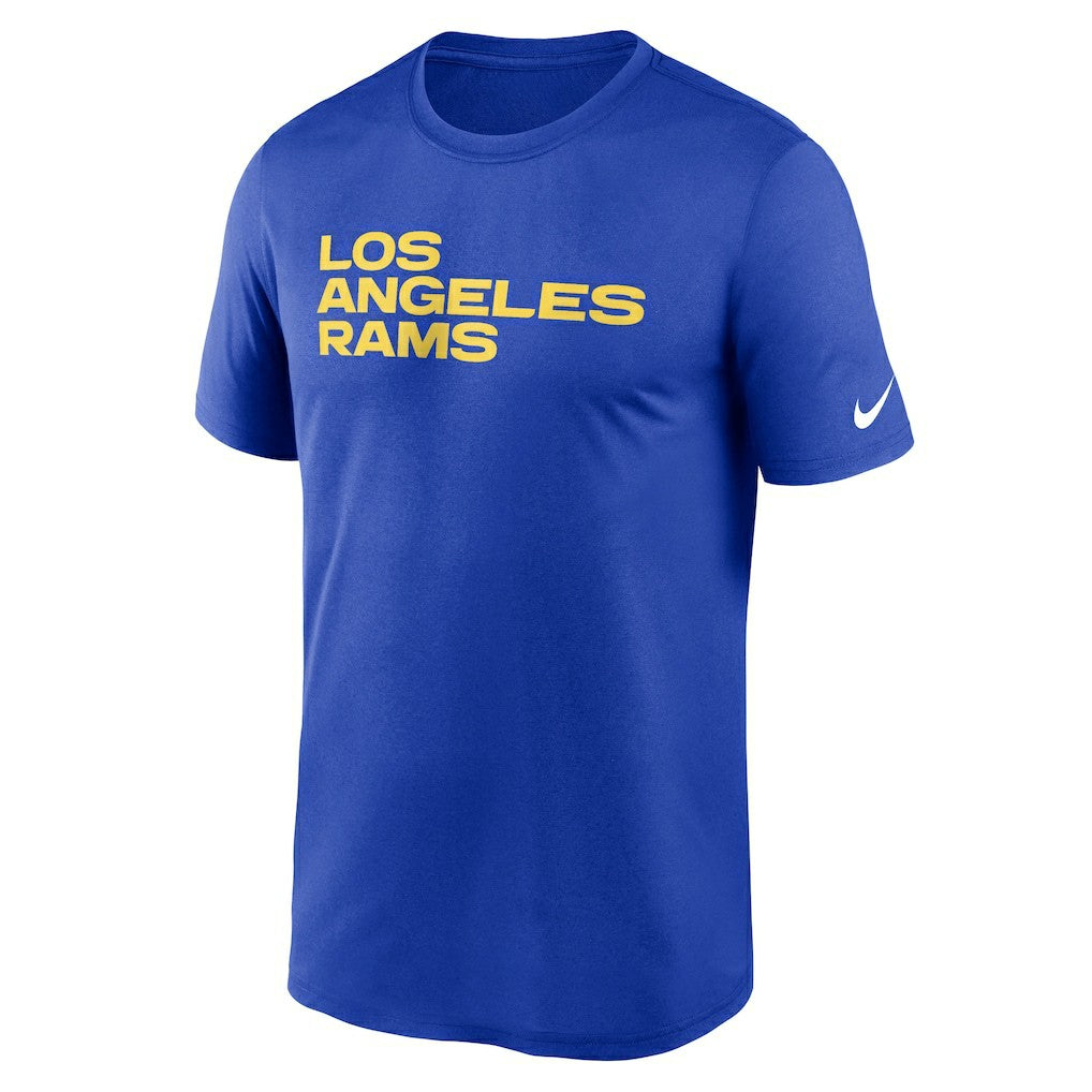 Los Angeles Rams Nike Legend Wordmark Performance T-Shirt