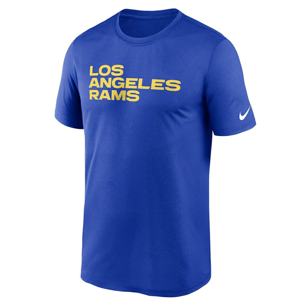 Los Angeles Rams Nike Legend Wordmark Performance T-Shirt