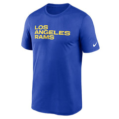 Los Angeles Rams Nike Legend Wordmark Performance T-Shirt