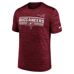 Tampa Bay Buccaneers Nike Yardline Velocity Performance T-Shirt