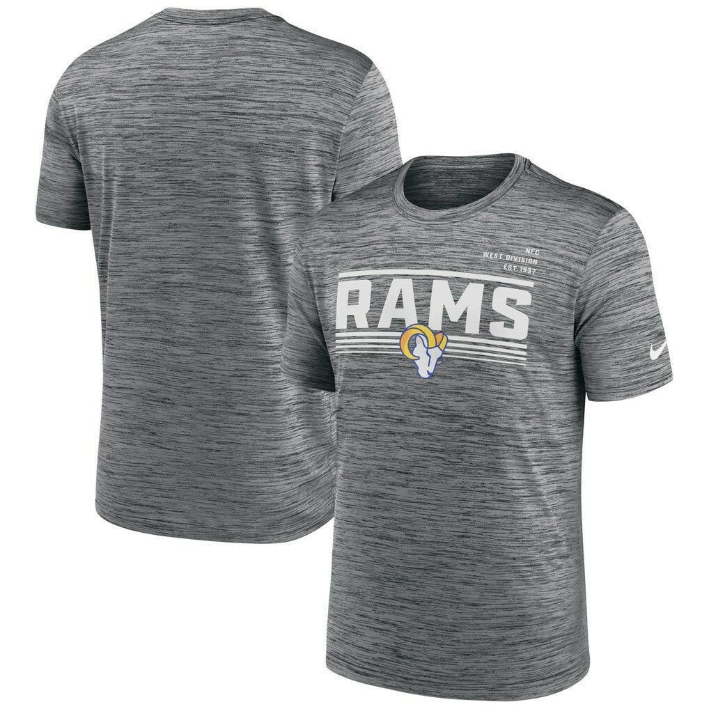 Los Angeles Rams Nike Yardline Velocity Performance T-Shirt