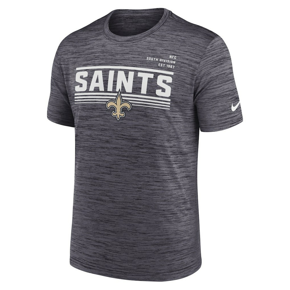 New Orleans Saints Nike Yardline Velocity Performance T-Shirt