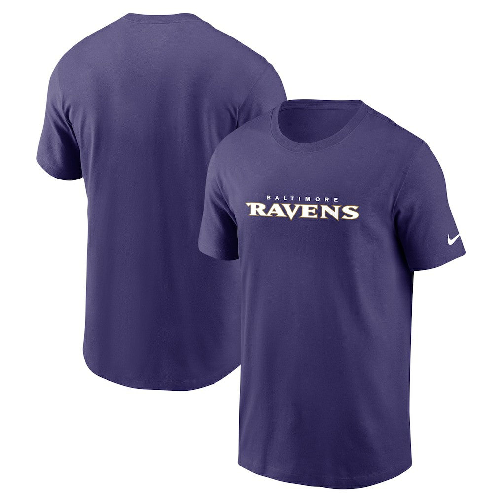 Baltimore Ravens Nike Team Wordmark Essential T-Shirt